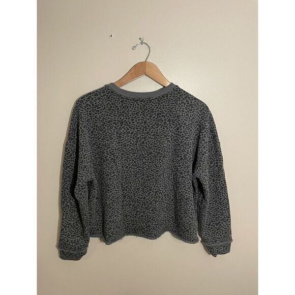 ATM Anthony Thomas Melillo Animal Leopard Print Sweatshirt‎ $298 Womens Medium - Picture 4 of 9